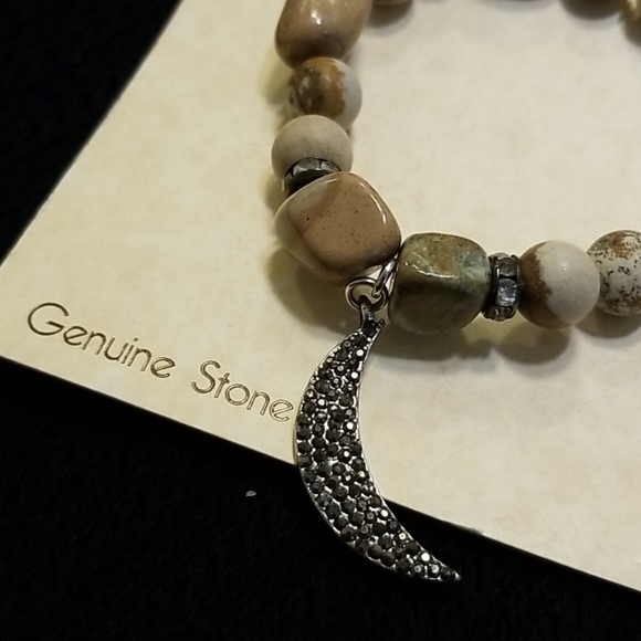 Stones bracelet whit moon - Picture 2 of 4